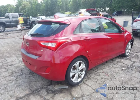 2014 Hyundai Elantra Gt из США, поврежденный, VIN KMHD35LH0EU194628